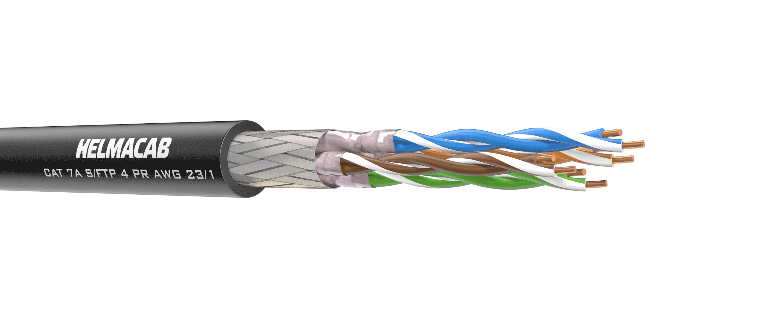 CAT 7A 1500 S/FTP 4 PR AWG 23/1