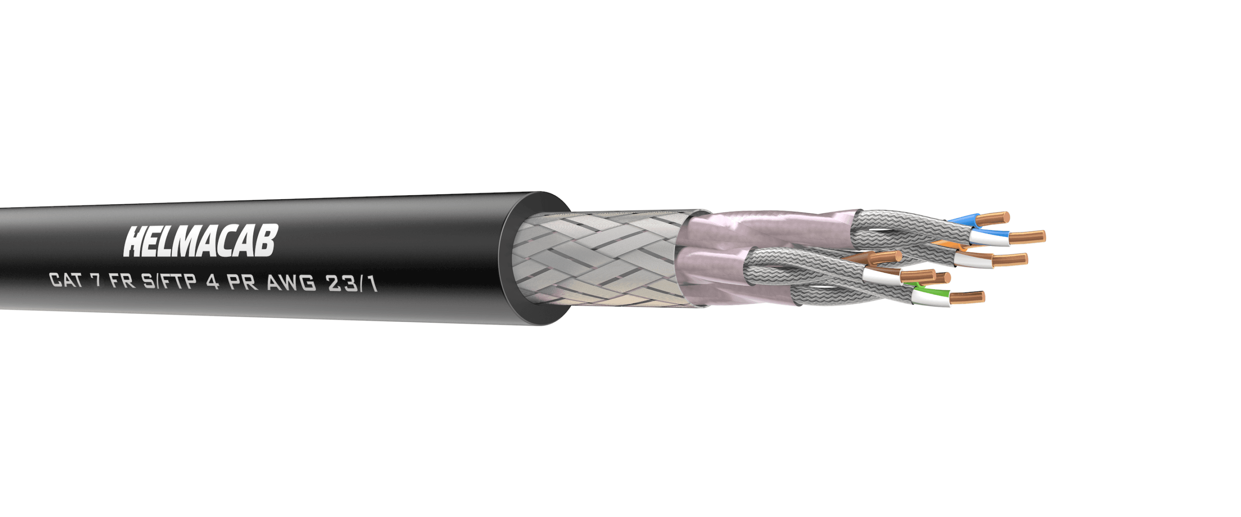 CAT 7 FR S/FTP 4 PR AWG 23/1