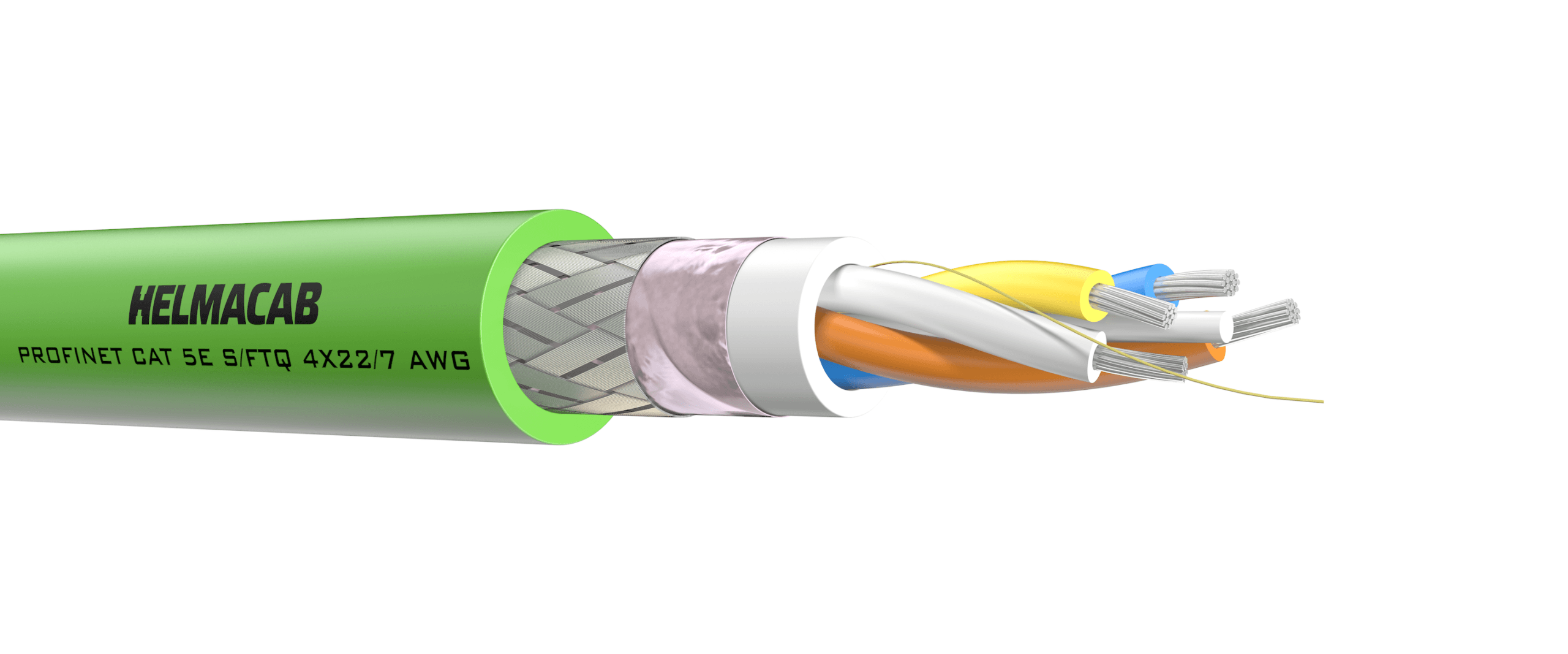 PROFINET CAT 5e S/FTQ 4 PR AWG 22/7