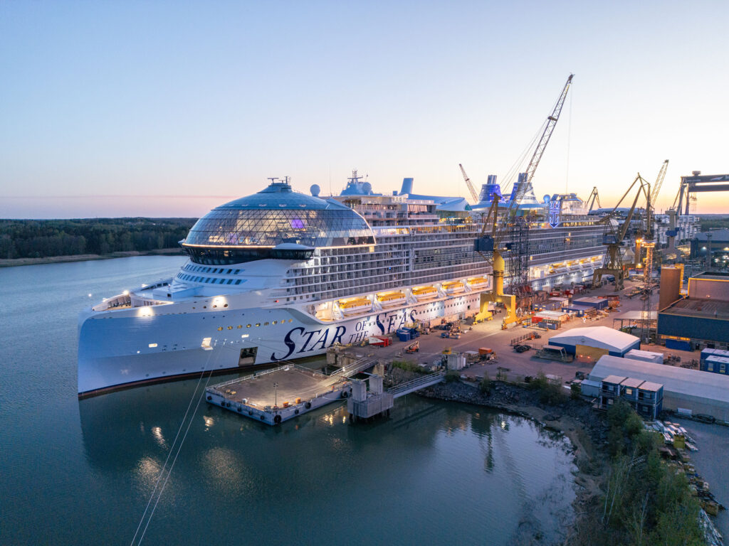 Star of the Seas at Meyer Turku Shipyard